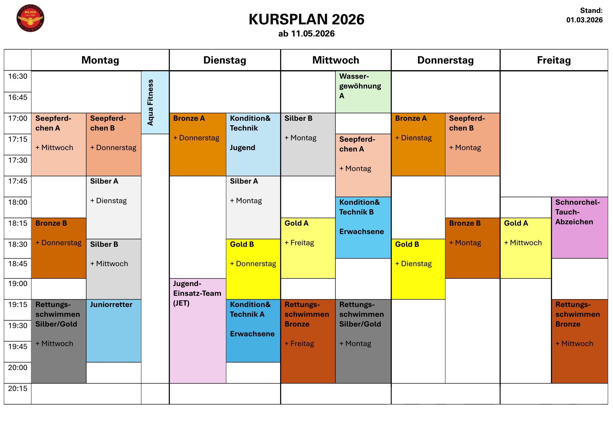 Kursplan 2026